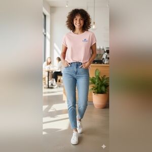 Women's Pink Greetings From SeaWorld Size X-Large Shirt (EUC)